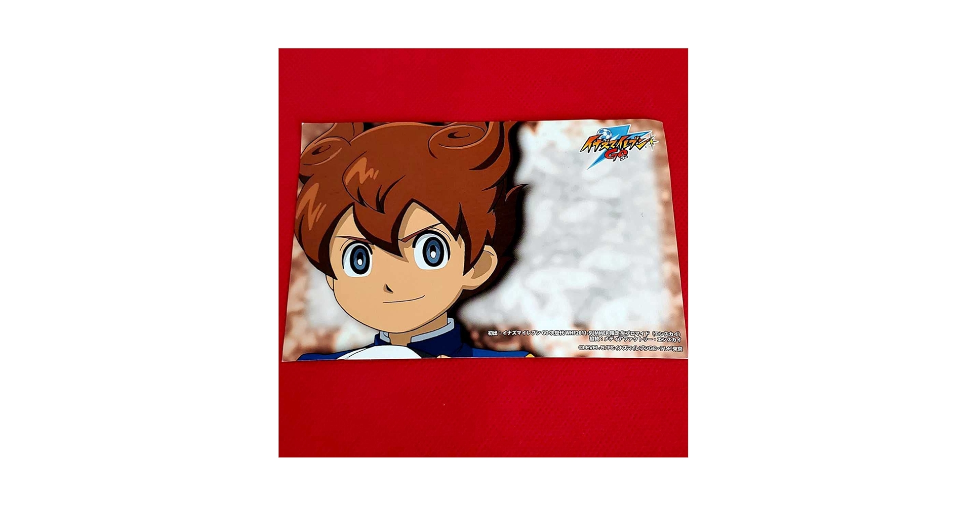 イナズマイレブンGO ブロマイド ポストカード イナズマイレブンGO イナイレ 雷門 円堂 壁山 風丸 鬼道 吹雪